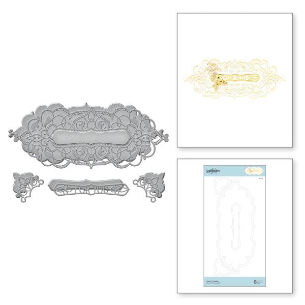 Spellbinders Die "Classic Slimline Etched" Stanzschablone