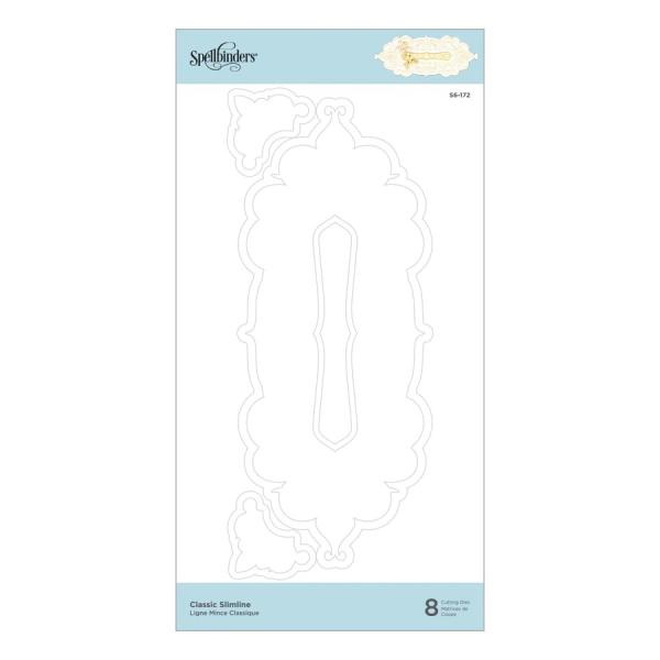 Spellbinders Die "Classic Slimline Etched" Stanzschablone