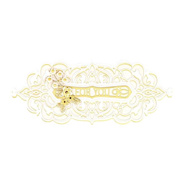 Spellbinders Die "Classic Slimline Etched" Stanzschablone