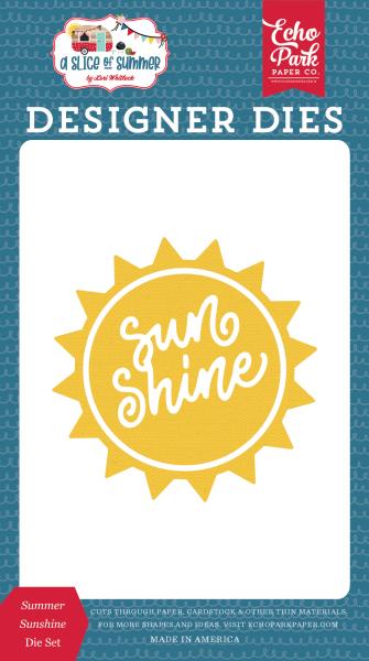 Echo Park "Summer Sunshine Designer" Die | Craft Die | Stanzschablone | Stanze
