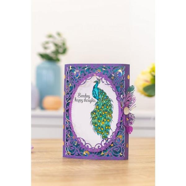 Crafters Companion - Pretty Plumage - Clear Stamps