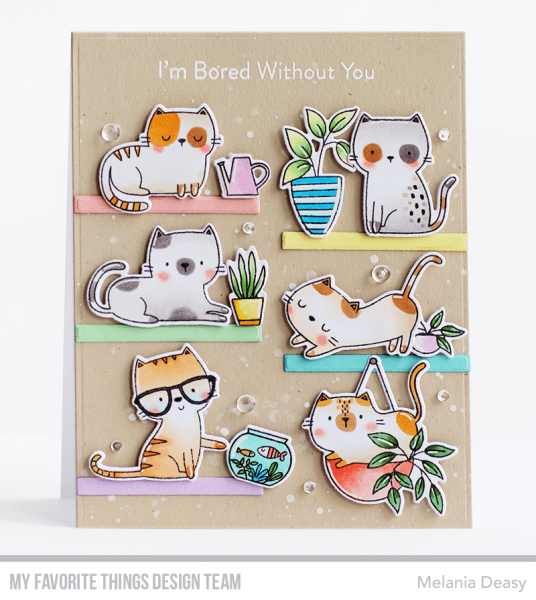 My Favorite Things Stempelset "Housecats" Clear Stamp Set