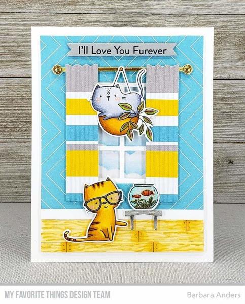 My Favorite Things Stempelset "Housecats" Clear Stamp Set