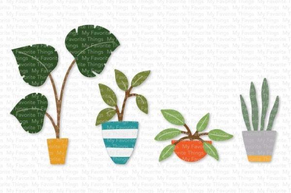 My Favorite Things Die-namics "Houseplants" | Stanzschablone | Stanze | Craft Die