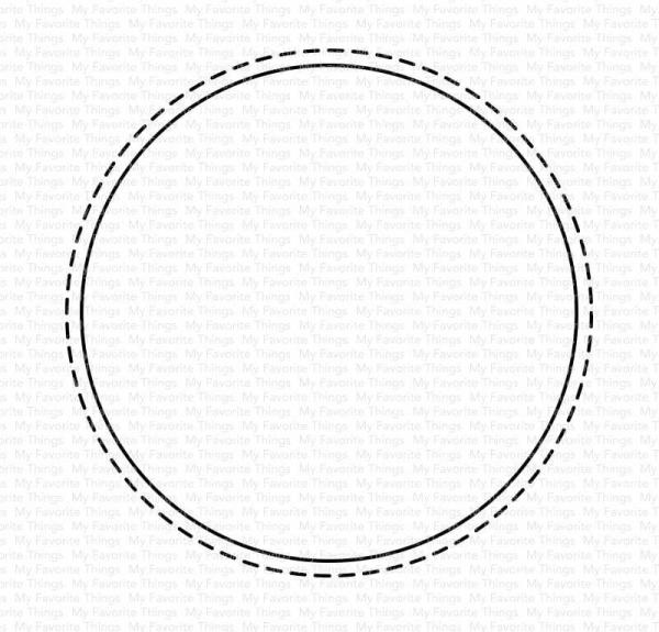 My Favorite Things Die-namics "Stitched Circle Shaker Window" | Stanzschablone | Stanze | Craft Die