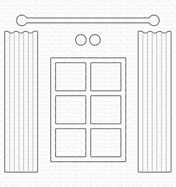My Favorite Things Die-namics "Window Dressing " | Stanzschablone | Stanze | Craft Die