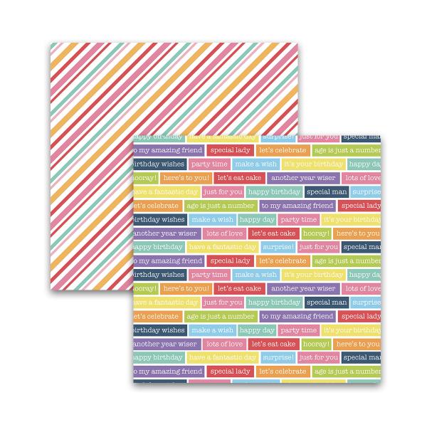 Polkadoodles "Birthday Fun" 6x6" Paper Pad