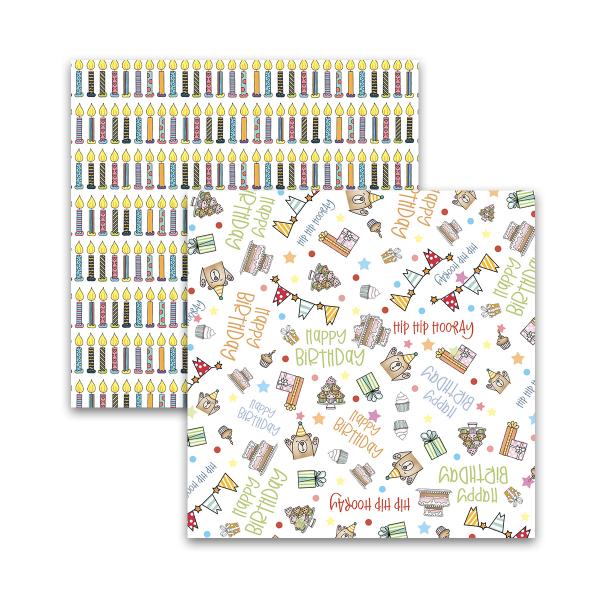 Polkadoodles "Birthday Fun" 6x6" Paper Pad