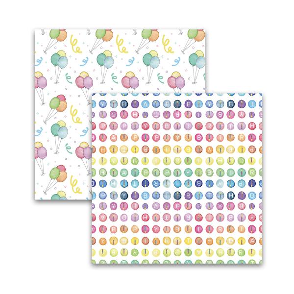 Polkadoodles "Birthday Fun" 6x6" Paper Pad