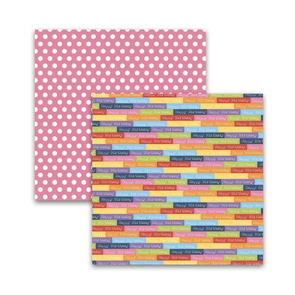 Polkadoodles "Birthday Fun" 6x6" Paper Pad