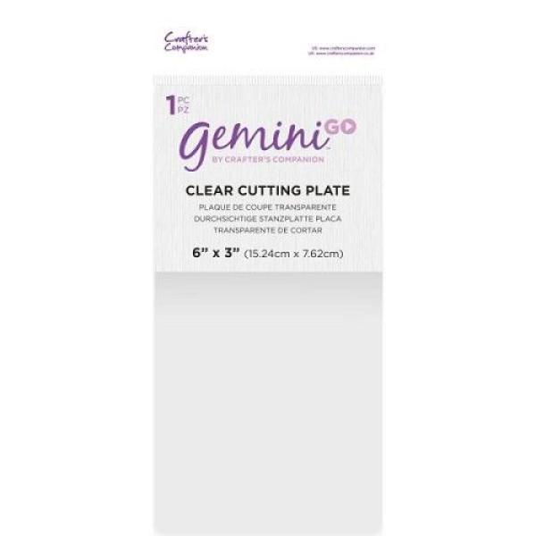 Gemini Gemini Go Accessories - Clear Cutting Plate  - Ersatzplatte