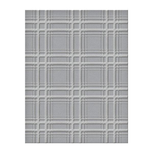 Spellbinders Embossingfolder "Plaid Company" - Prägefolder