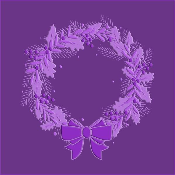 Gemini Rustic Wreath 3D Embossing Folder - Prägeschablone 3D - Kranz