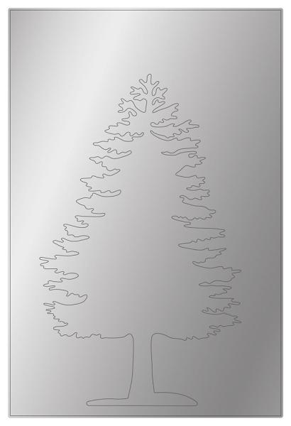 Gemini  O Christmas Tree  Double-Sided Die - doppelseitige Stanze Weihnachtsbaum