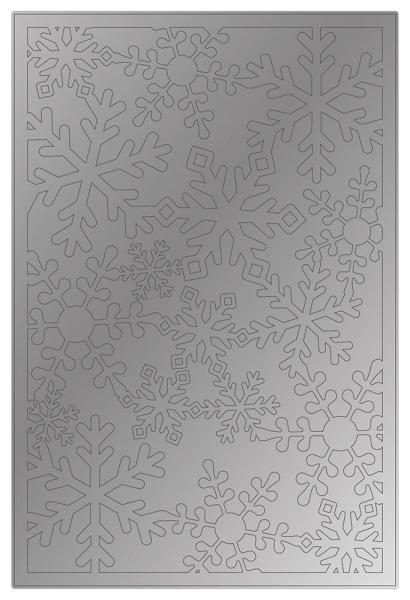Gemini  Snowflake Kisses  Double-Sided Die - doppelseitige Stanze Schneeflocken