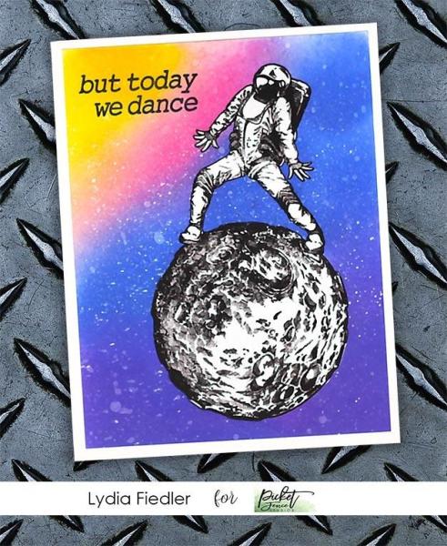 Picket Fence Studios Dance Mode On Clear Stamps 