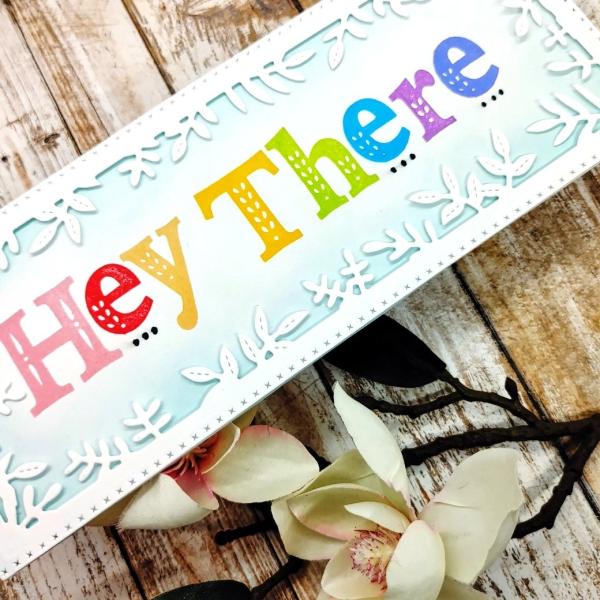 LDRS-Creative Chloe Alpha Lowercase Clear Stamps