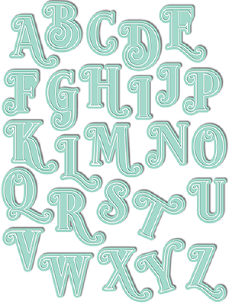 LDRS-Creative Sophie Alpha Uppercase Dies