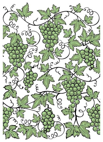 Crafters Companion - Fruit of the Vine - Clear Stamps Layering - 3D Effekt-Stempel