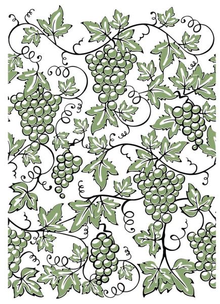 Crafters Companion - Fruit of the Vine - Clear Stamps Layering - 3D Effekt-Stempel