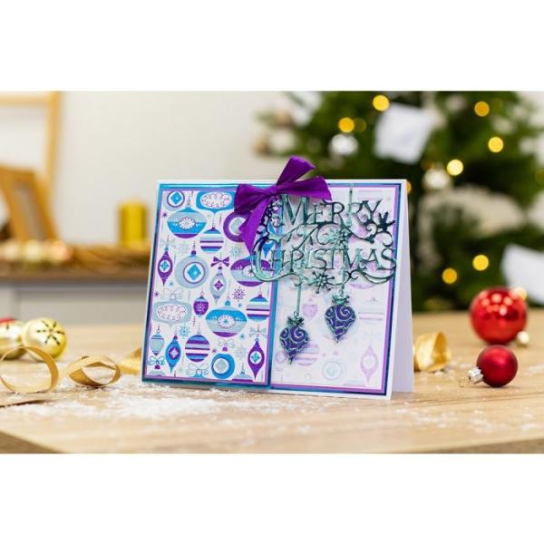 Crafters Companion - Beautiful Baubles - Clear Stamps Layering - 3D Effekt-Stempel