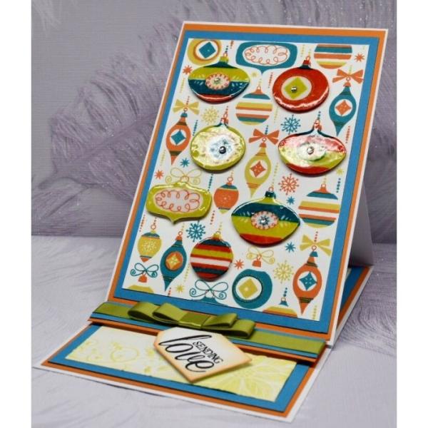 Crafters Companion - Beautiful Baubles - Clear Stamps Layering - 3D Effekt-Stempel