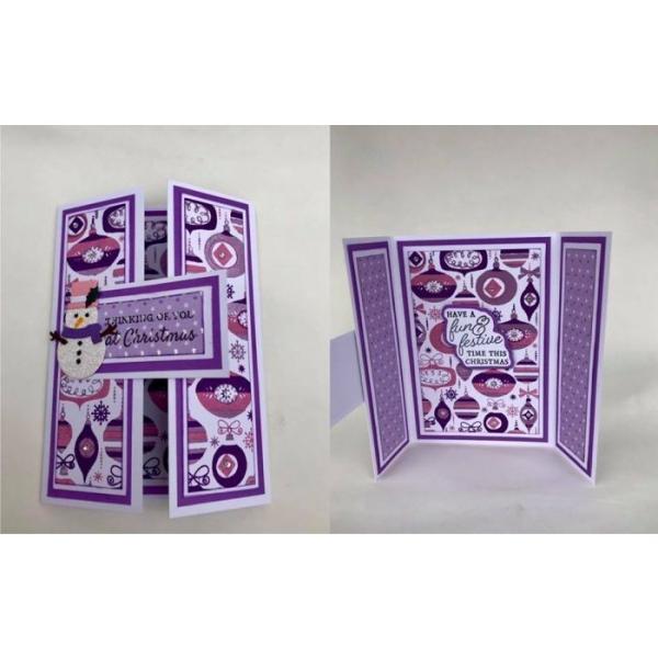 Crafters Companion - Beautiful Baubles - Clear Stamps Layering - 3D Effekt-Stempel