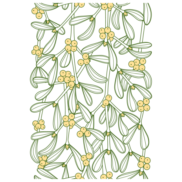 Crafters Companion - Mistletoe Moments  - Clear Stamps Layering - 3D Effekt-Stempel