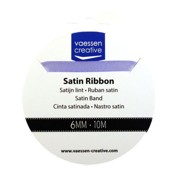 Vaessen Creative - Satinband  6mm 10 Meter Lavendel