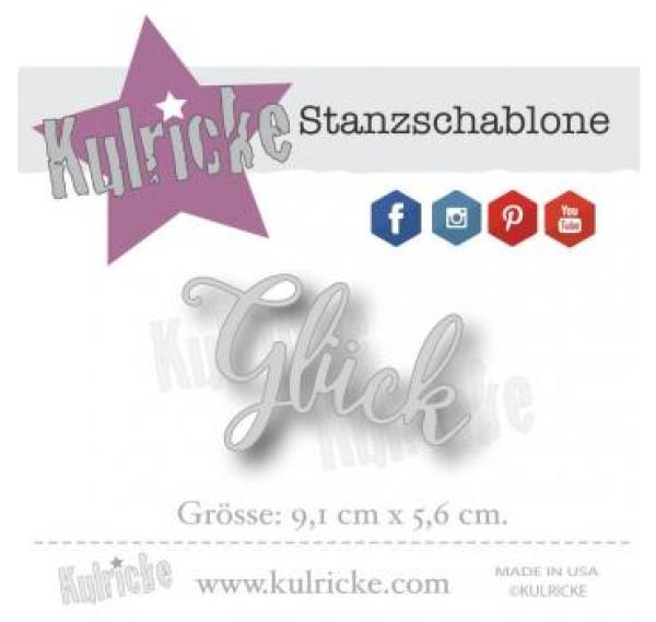 Kulricke Stanzschablone "Glück XL" Craft Die | Stanze