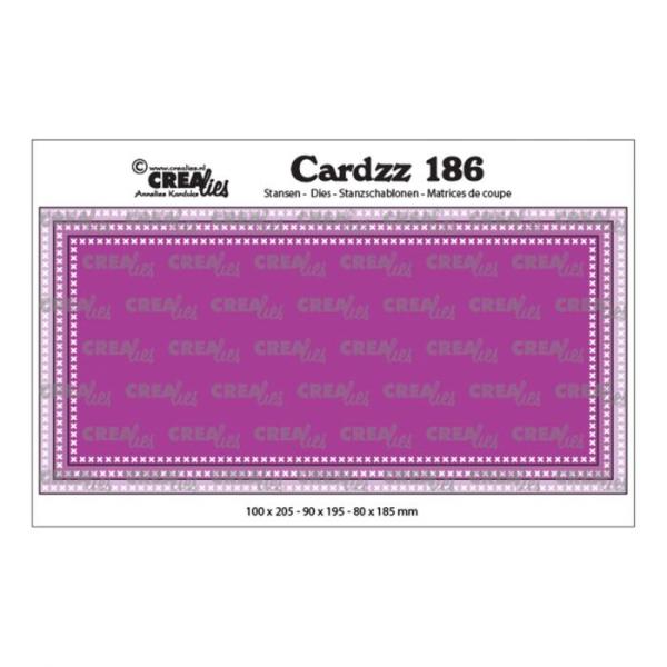 Crealies - Cardzz - Dies - Slimline - Kreuzstich 