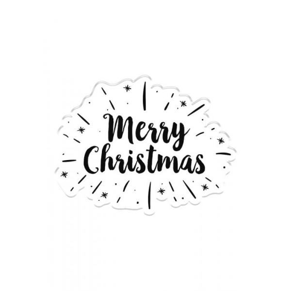 Crafters Companion - Modern Merry Christmas  - Clear Stamps