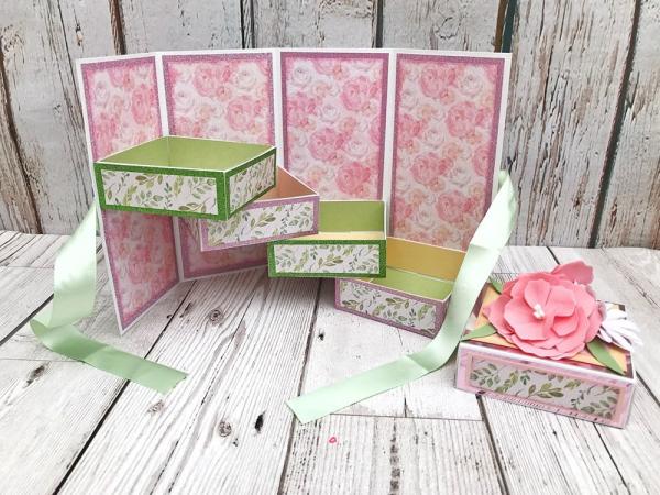Crafters Companion - Garden of Love Satin Ribbon - Bänder