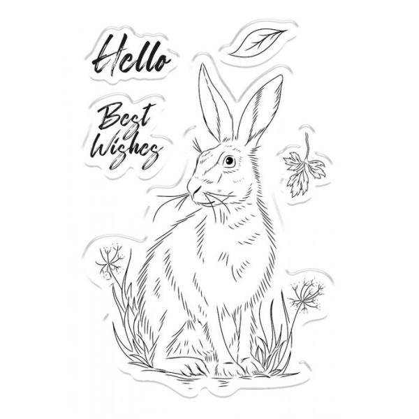 Crafters Companion - Meadow Hare  - Clear Stamps
