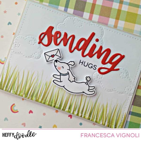 Heffy Doodle Swirly Clouds  Cutting Dies - Stanze  