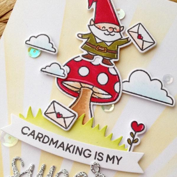 Heffy Doodle Grassy Lass Border  Cutting Dies - Stanze  