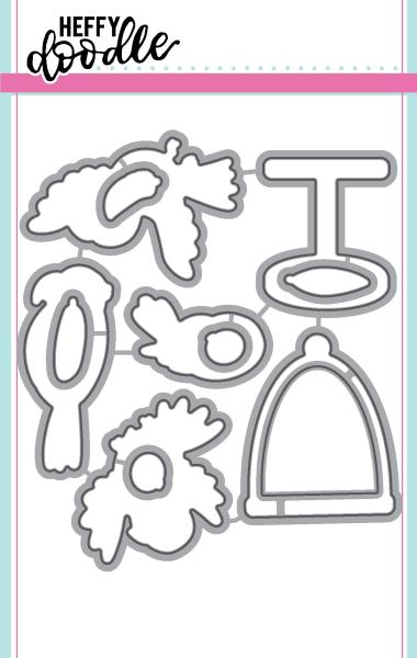 Heffy Doodle Wingman  Cutting Dies - Stanze