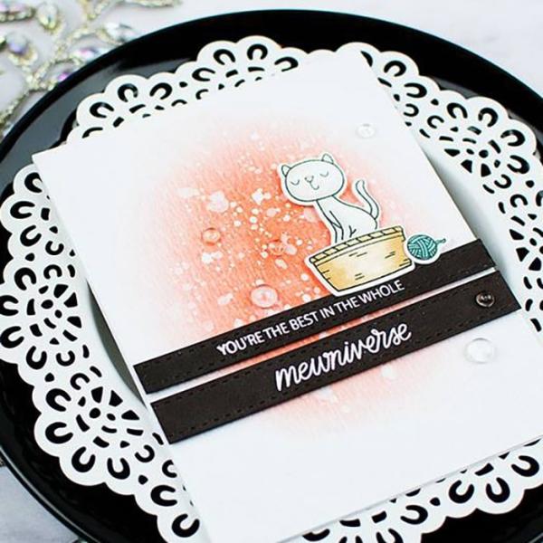 Heffy Doodle Stitched Strips of Ease  Cutting Dies - Stanze
