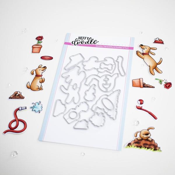 Heffy Doodle Hot  Cutting Dies - Stanze