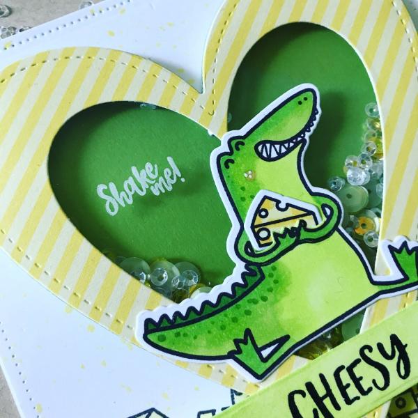 Heffy Doodle Happy Snappy Crocs  Cutting Dies - Stanze
