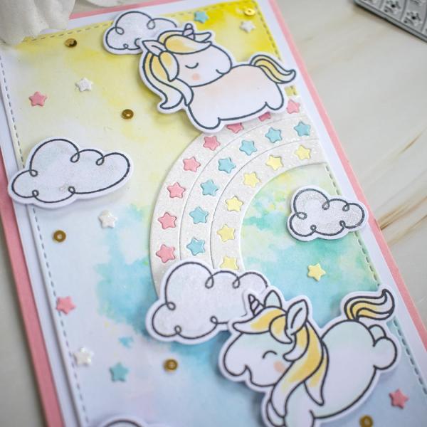 Heffy Doodle Starry Rainbow  Cutting Dies - Stanze  