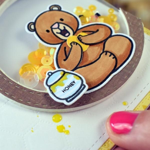 Heffy Doodle Unbearable Without You  Cutting Dies - Stanze
