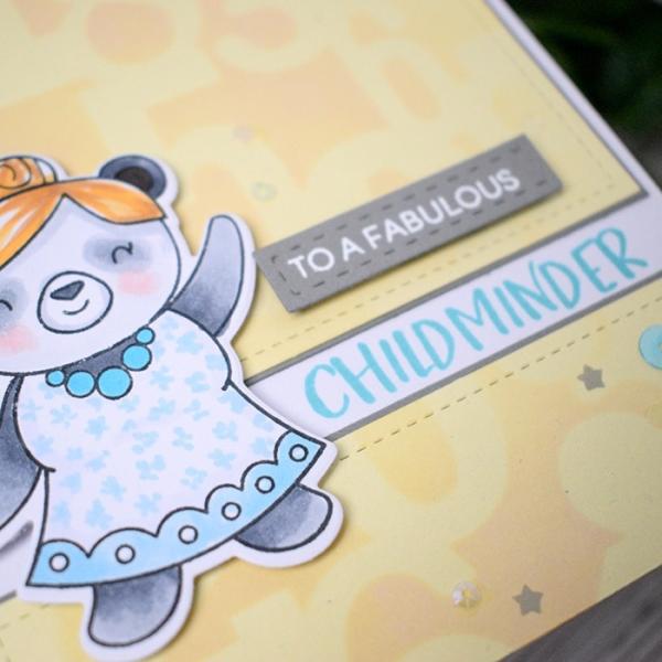 Heffy Doodle  Teach Me Words   Clear Stamps - Stempel 
