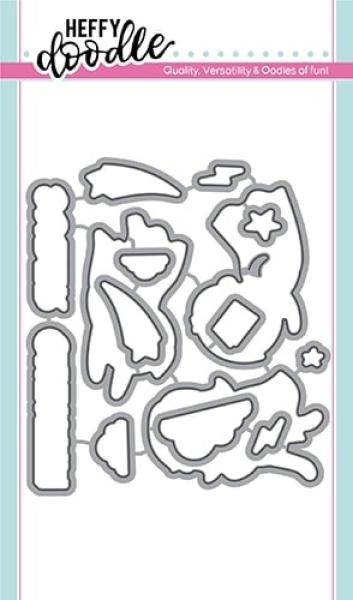 Heffy Doodle Superdudes Cutting Dies - Stanze