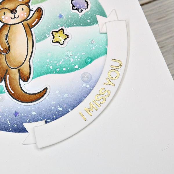 Heffy Doodle  Roundabout Sentiments   Clear Stamps - Stempel 