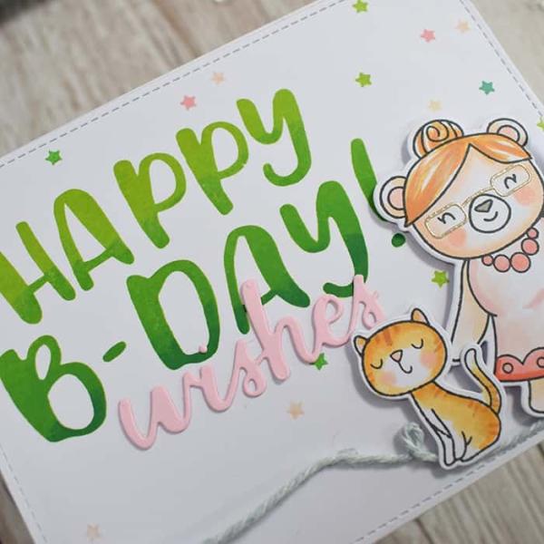Heffy Doodle Wishes  Cutting Dies - Stanze  