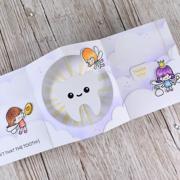 Heffy Doodle Tooth Plush  Cutting Dies - Stanze  