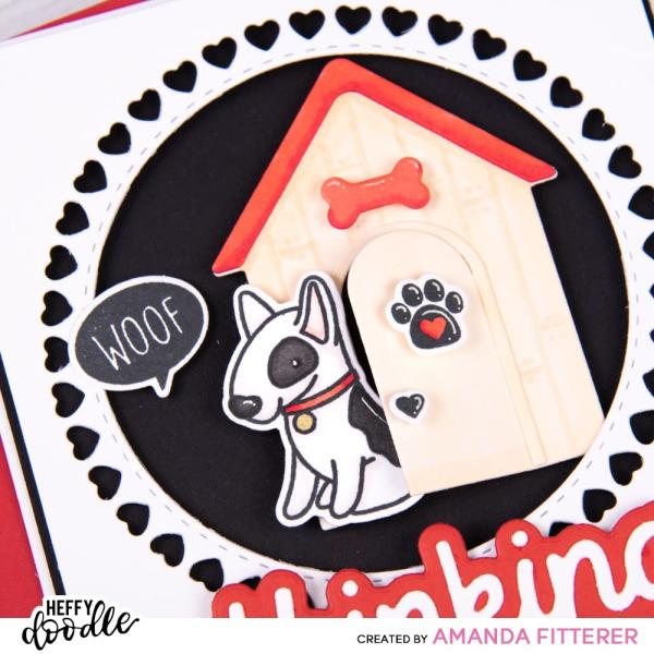 Heffy Doodle Build A Cabin  Cutting Dies - Stanze  