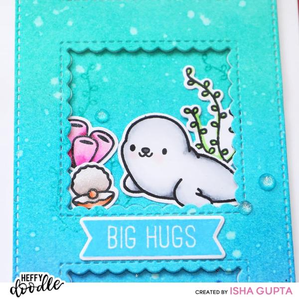 Heffy Doodle Bold Banner  Cutting Dies - Stanze  
