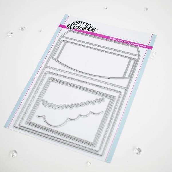 Heffy Doodle Big Shadow Box  Cutting Dies - Stanze  